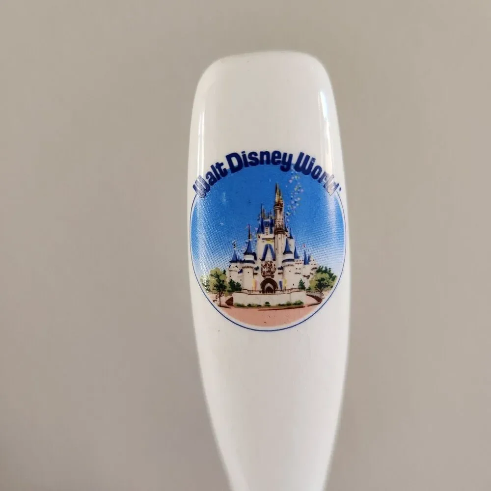 Vtg Walt Disney World Parks 11” Salad Serving Fork and Spoon Party Gathering